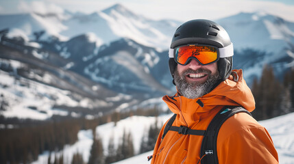 Portrait shot of a Ski Instructor