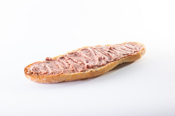 tostada paté