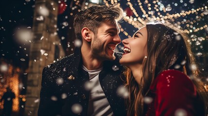 Confident Christmas Handshake , Successful Business Partners , confident, Christmas handshake, successful business partners