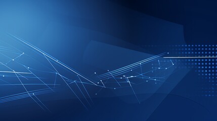 3D Technology dark blue background