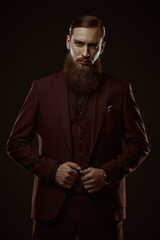 Obraz premium calm confident man