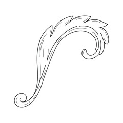 vintage baroque ornaments