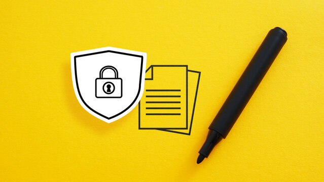 Confidential information. Information security and encryption, secure access to user's personal information, secure Internet access, cybersecurity