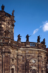 Catholic Church of the Royal Court of Saxony, Dresden, Saxony, Germany, Europe.