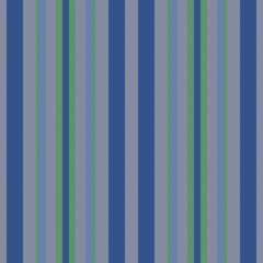 Vertical lines stripe pattern in blue. Vector stripes background fabric texture. Geometric striped line seamless abstract design.