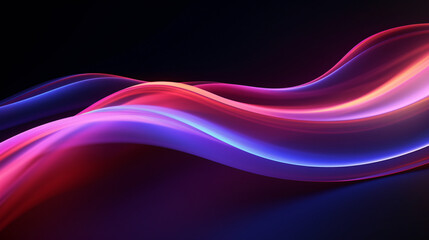 3d illustration of an abstract background with flowing