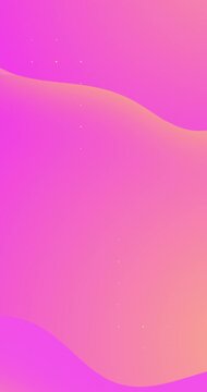 4k yellow pink and light orange animated background. Fluid seamless looping simple animation. Organic childish shapes. Wavy liquid pattern. Motion trendy design. Bright colour for child's fashion shop
