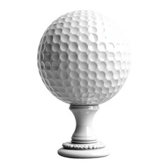 golf ball isolated