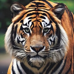 Fototapeta premium portrait of a bengal tiger