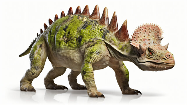 3d rendered dinosaur illustration of the Protoceratid