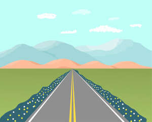 Landscape illustration 