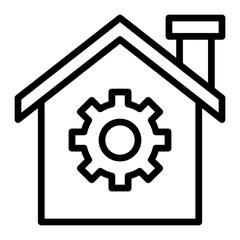 Home Setting Icon Design