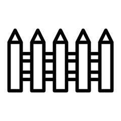 Fence Icon Design