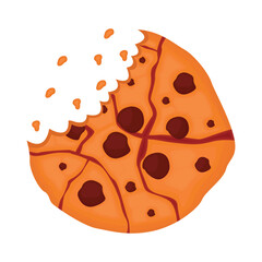 chocolate chip cookies illustration