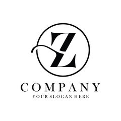 Luxury Z Logo Design. Z Letter Design Vector.