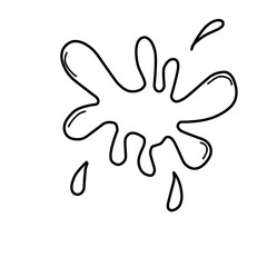 Splash Shape Doodle 