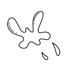 Splash Shape Doodle 