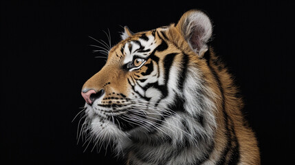 portrait of a bengal tiger