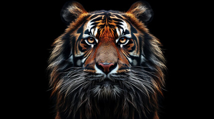 portrait of a tiger