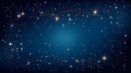 Fototapeta premium Abstract festive and new year background with stunning soft bokeh lights and shiny elements