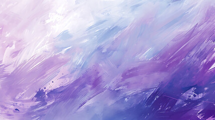 Background with big pastel color of lavender brushstrokes. white center.