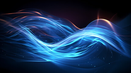 Future technology lines background, abstract future technology background