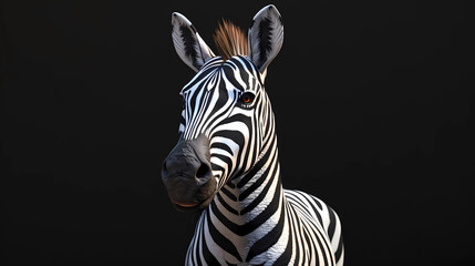 Zebra simple background