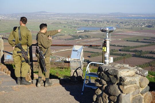Israel-Syria borderland