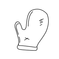 Oven Mitt Doodle 