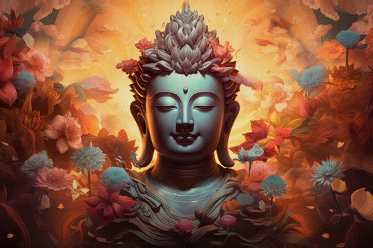 Lord Buddha in meditation