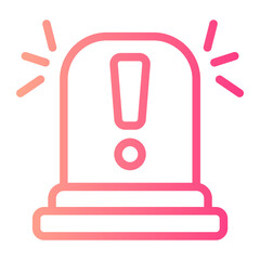 alert gradient icon