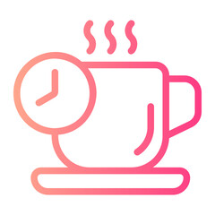 coffee time gradient icon