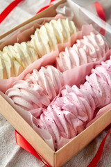 Assorted Flavored Meringues in Gift Box
