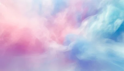 Foto op Aluminium pastel pink and blue smoke multicolor abstract background dreamy motion © Heaven