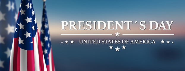 Presidents Day USA Background