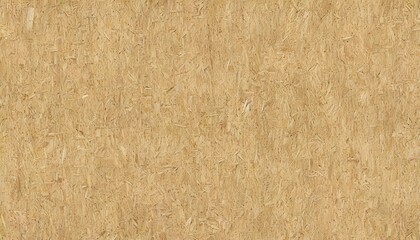 seamless compressed wood particle board background texture tileable light brown pressed redwood pine or oak fiberboard plywood or osb oriented strand board backdrop pattern 3d rendering - obrazy, fototapety, plakaty