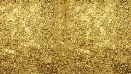 seamless gold leaf background texture shiny golden yellow crumpled metallic foil repeat pattern modern abstract luxury gilded age wallpaper christmas glitter decoration backdrop 3d rendering - obrazy, fototapety, plakaty