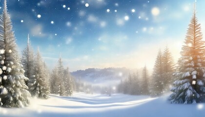 Fototapeta na wymiar christmass winter background