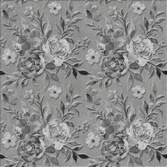 ecorative wallpaper background pattern, digital geometric floral 3d structure, ceramic tile, cover, interior, carpet.