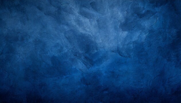 dark blue rough grainy stone or concrete wall texture background © Paris