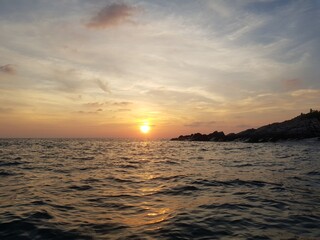 atardecer en tailandia 