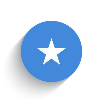 recommend clip art: National flag of Somalia icon vector illustration isolated on white background.