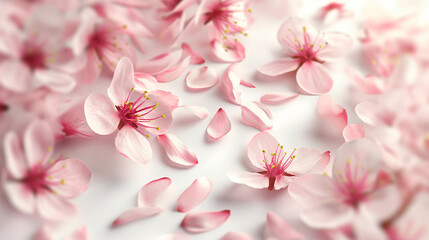 春の訪れを告げる桜の花びら - 日本の美しい自然