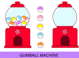 gumball machine 뽑기 기계