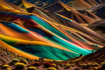 coloring mountain