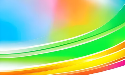abstract background with rainbow