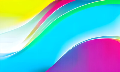 Obraz premium abstract colorful wave background
