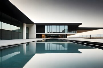 modern swimming pool