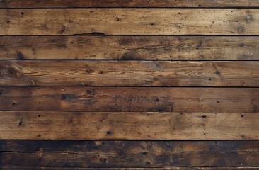 This image features a warm, rich brown wooden plank background with natural grain patterns and a rustic charm, perfect for a cozy and organic setting. Ai generated