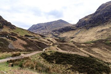 Majestic View of The Three Sisters Mountains

